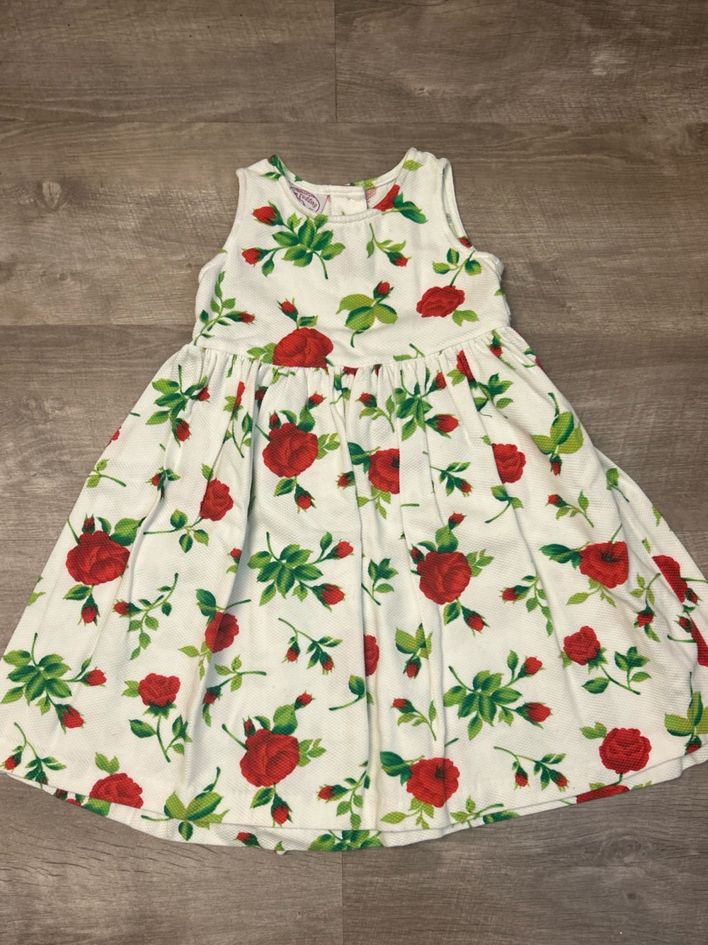 Vintage Floral Rose Dress | Plum Pudding